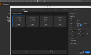 buat outline di adobe illustrator