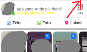 menu pengaturan fb