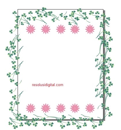 cara1 membuat background bunga di coreldraw101