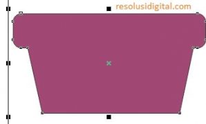 cara membuat pot di coreldraw